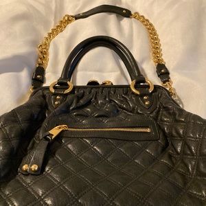Marc Jacobs Black and Gold chain bag